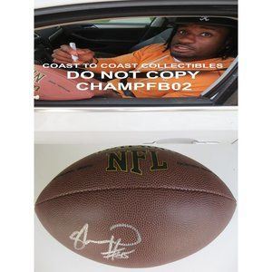 SIO MOORE,OAKLAND RAIDERS,UCONN,SIGNED,AUTOGRAPHED,NFL FOOTBALL,COA,WITH PROOF